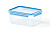 Контейнер EMSA 2,3л. прямоугольный, прозрачный /голубой CLIP&CLOSE 3D 508544