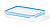 Контейнер EMSA 2,6л. прямоугольный, прозрачный /голубой CLIP&CLOSE 3D 508545